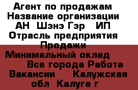 Агент по продажам › Название организации ­ АН "Шэнэ Гэр", ИП › Отрасль предприятия ­ Продажи › Минимальный оклад ­ 45 000 - Все города Работа » Вакансии   . Калужская обл.,Калуга г.